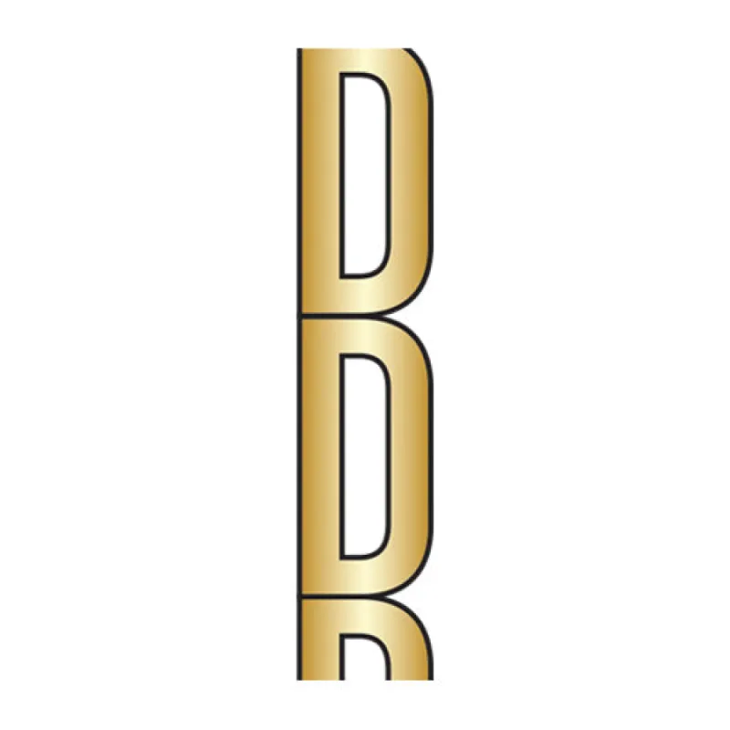 Gold Initial Bead Charm - D sold by BaubleBar