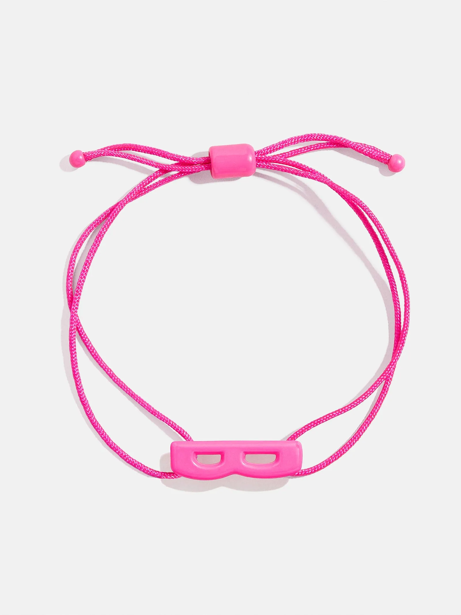 East West Initial Cord Bracelet - Hot Pink sold by BaubleBar product image thumbnail 5