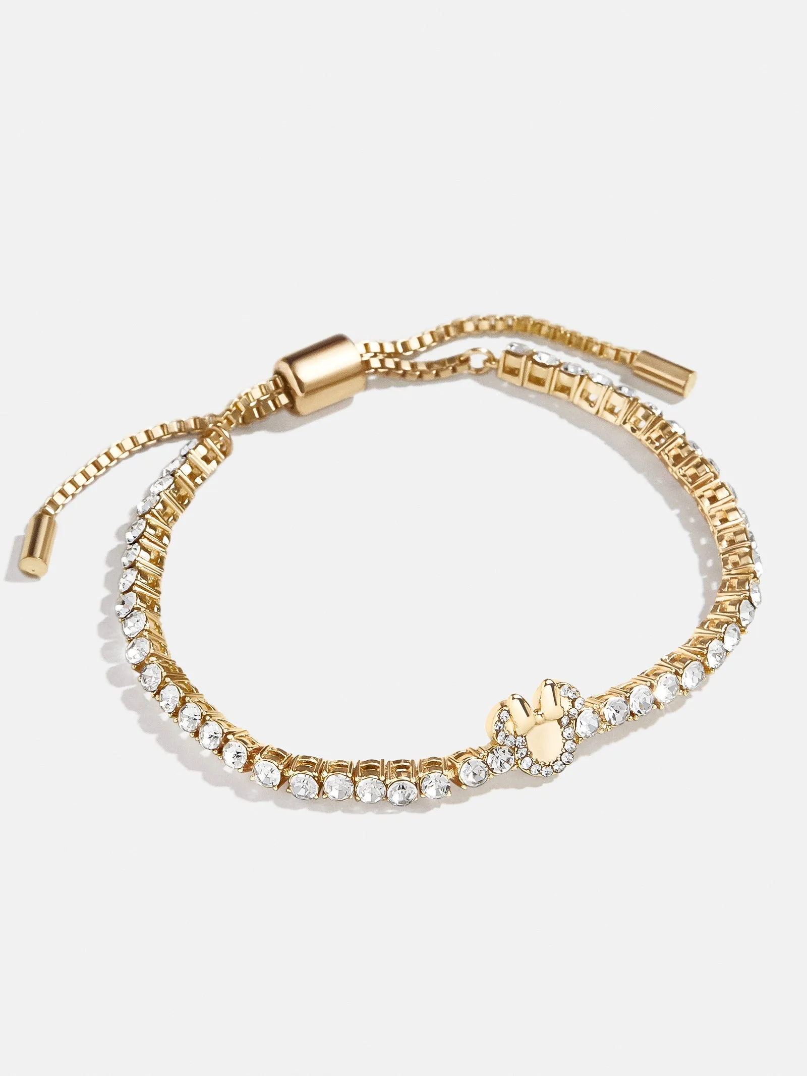 Minnie Mouse Disney Tennis Bracelet - Gold/Pavé sold by BaubleBar product image thumbnail 3