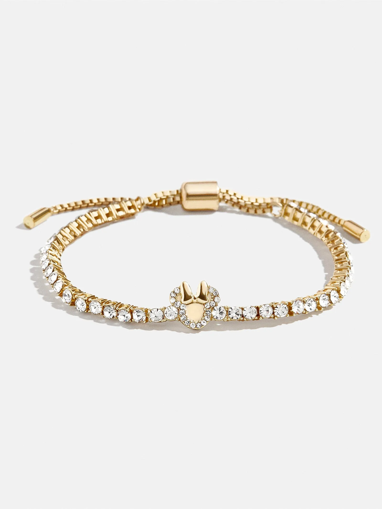 Minnie Mouse Disney Tennis Bracelet - Gold/Pavé sold by BaubleBar product image thumbnail 4