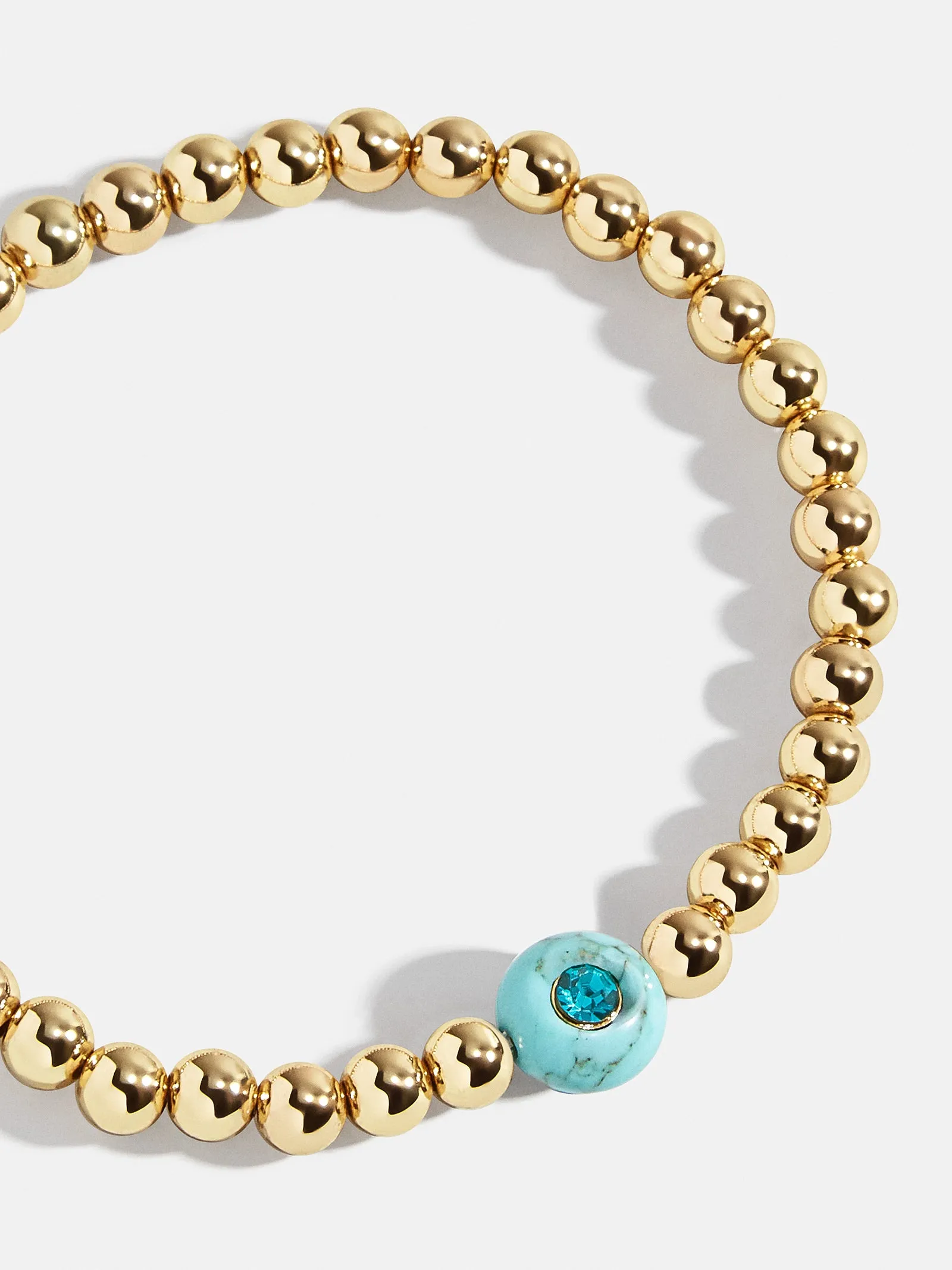 Semi-Precious Birthstone Pisa Bracelet - Blue Zircon sold by BaubleBar