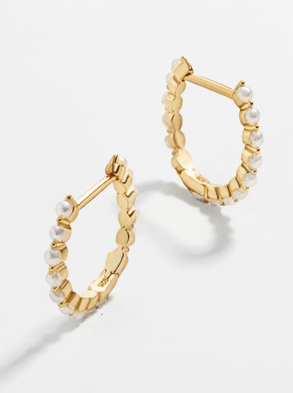 Inez 18K Gold Earrings - Gold sold by BaubleBar