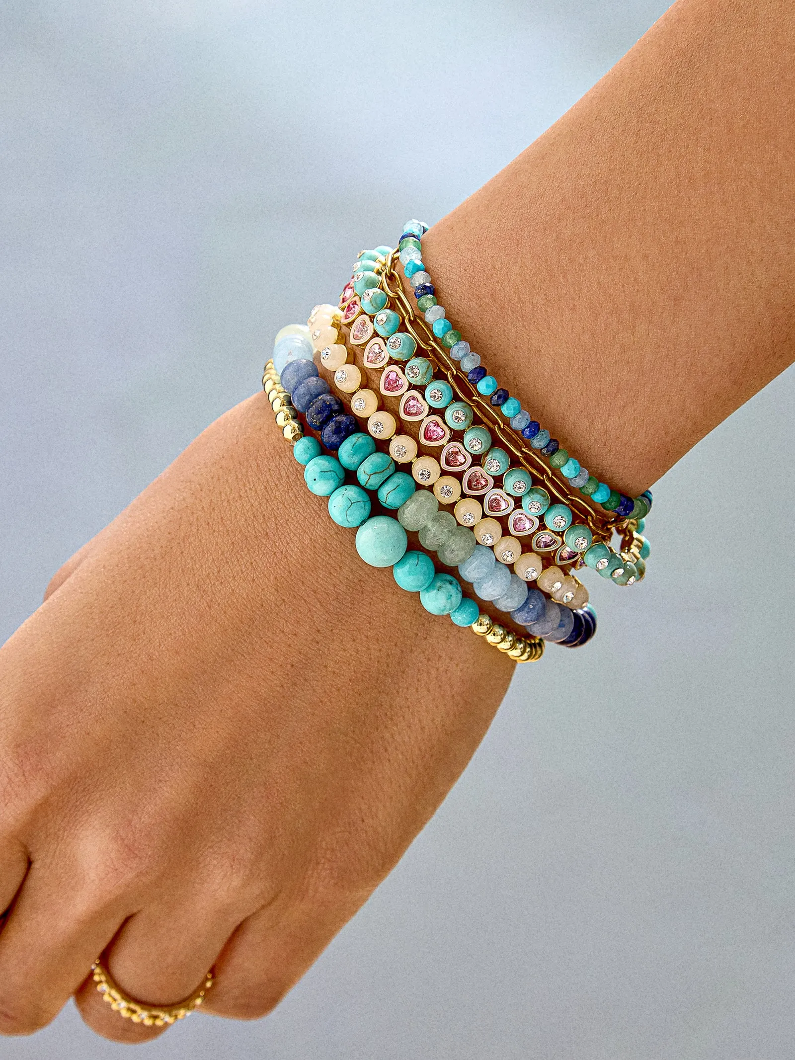 Adia Bracelet - Turquoise sold by BaubleBar product image thumbnail 2