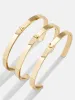 Initial Cuff Bracelet - Gold Letter sold by BaubleBar