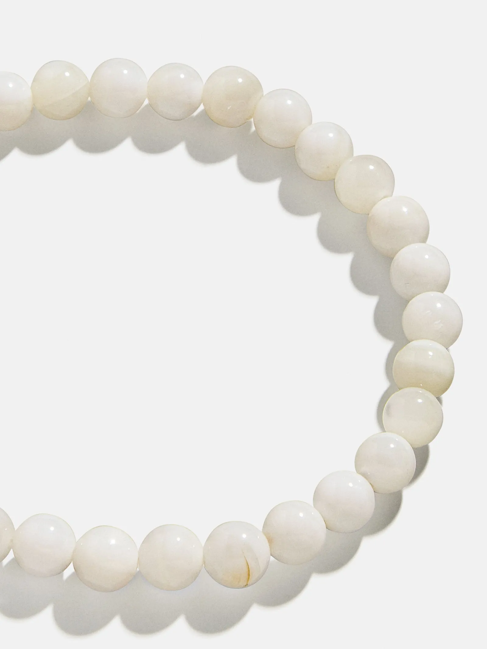 Cameron Semi-Precious Bracelet - Mother of Pearl sold by BaubleBar
