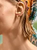 Peachy Keen Earrings - Peach Stud Earrings sold by BaubleBar
