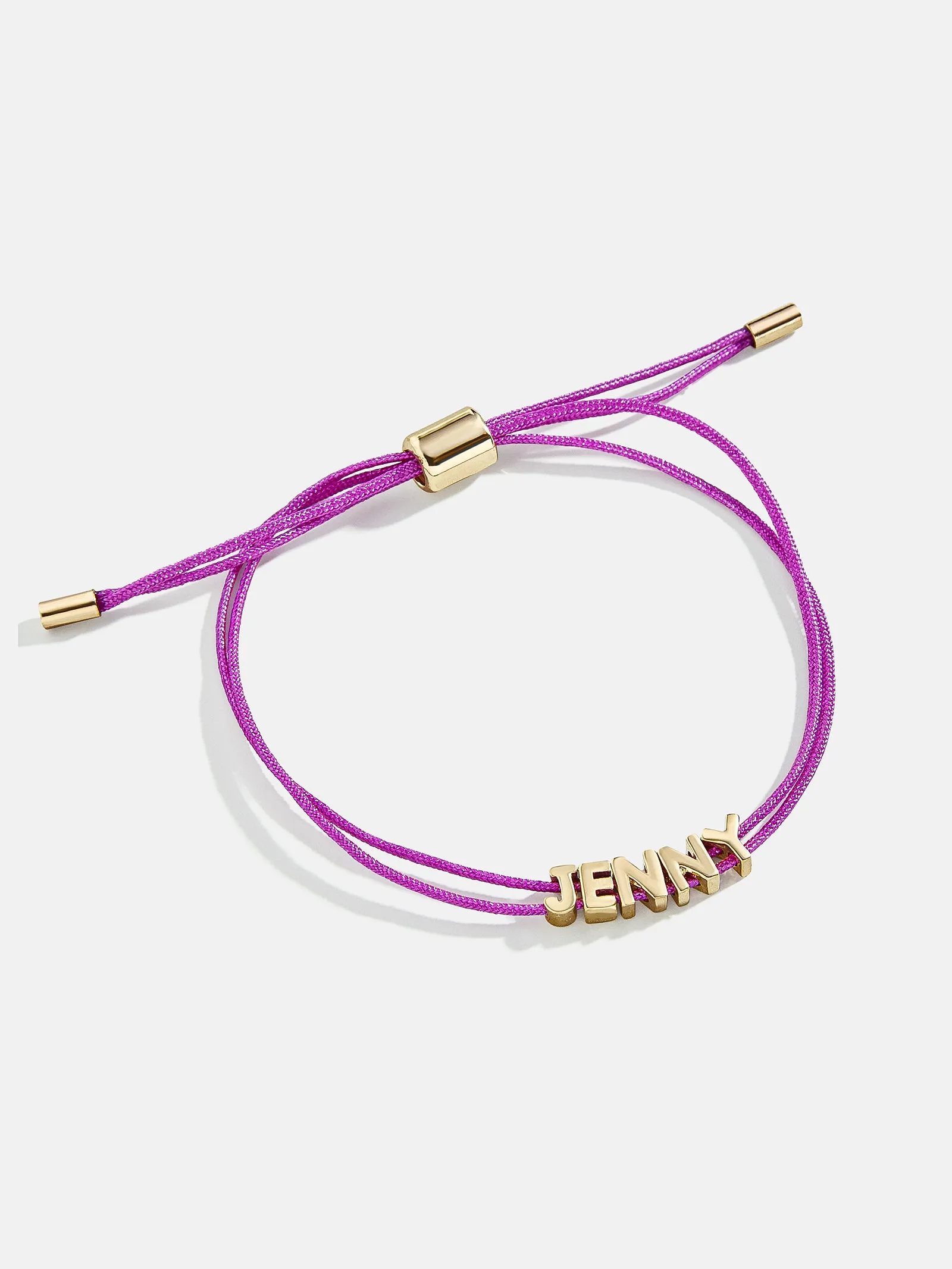 Custom Cord Bracelet - Neon Purple sold by BaubleBar product image thumbnail 3