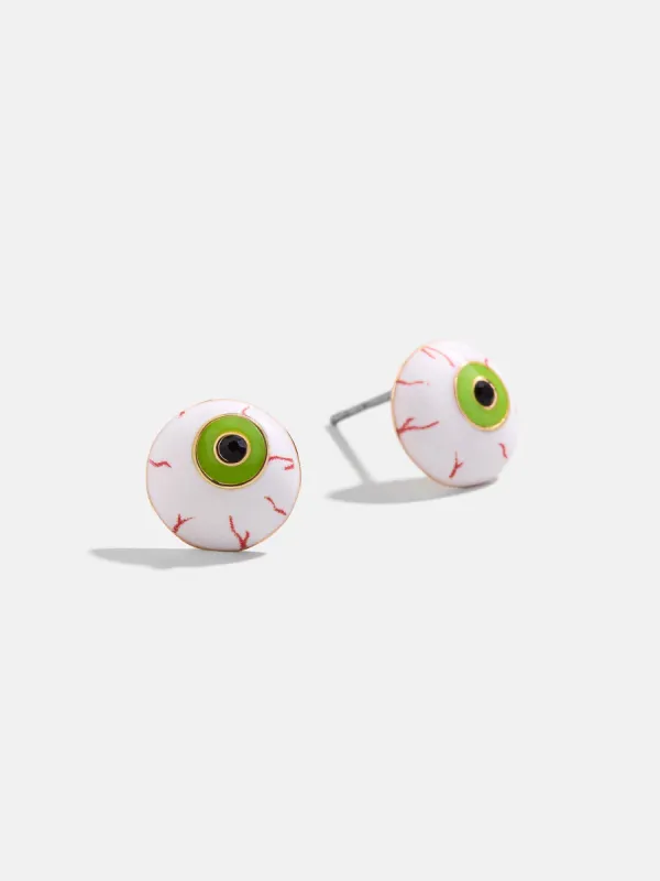 Eyeball Stud Earrings - Eyeball sold by BaubleBar