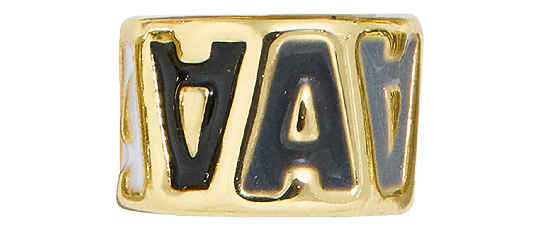 Neutral Initial 360 Spinner Charm - A sold by BaubleBar