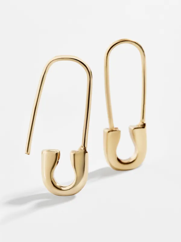Mini Spillo 18K Gold Earrings - S sold by BaubleBar