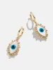 Eyes Out Earrings - Blue/Gold sold by BaubleBar