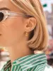 18K Gold Birthstone Drop Earrings - Topaz sold by BaubleBar