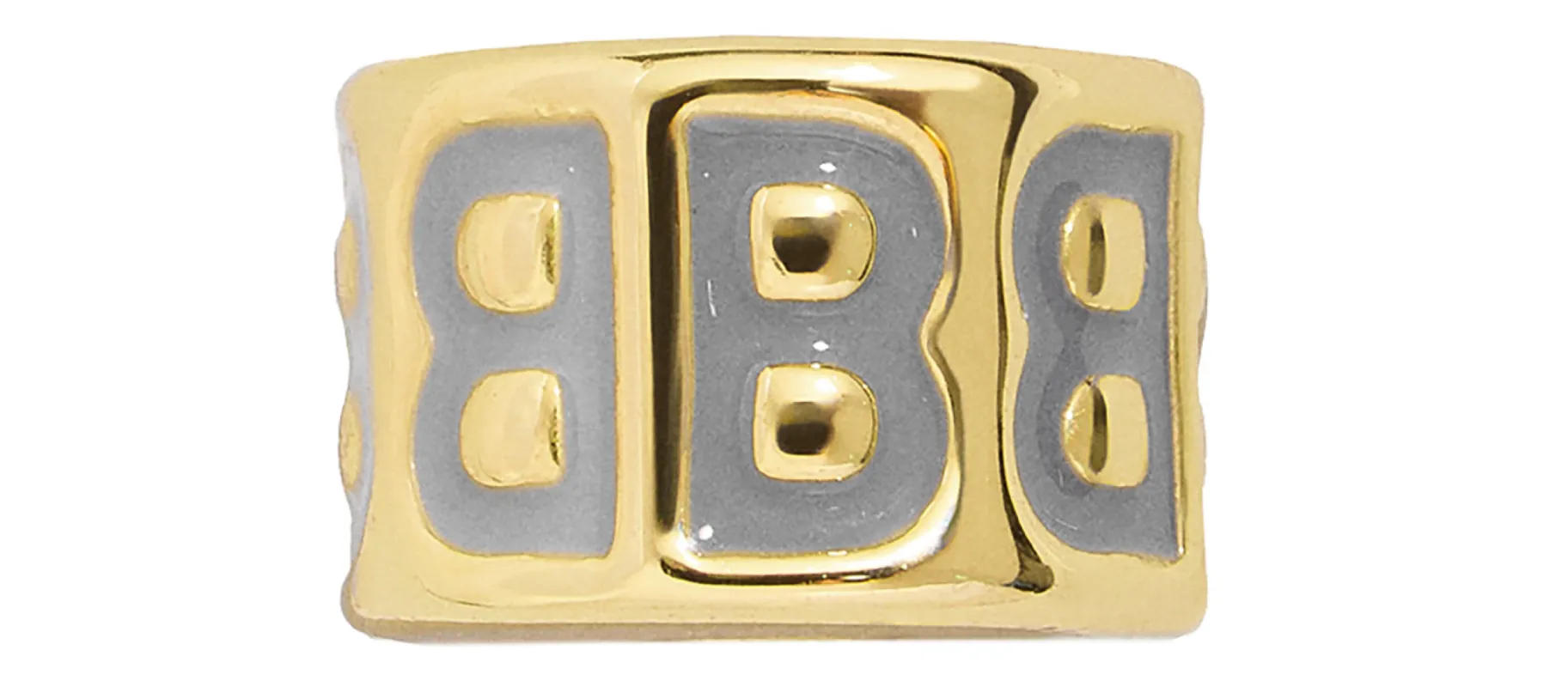 Neutral Initial 360 Spinner Charm - B sold by BaubleBar