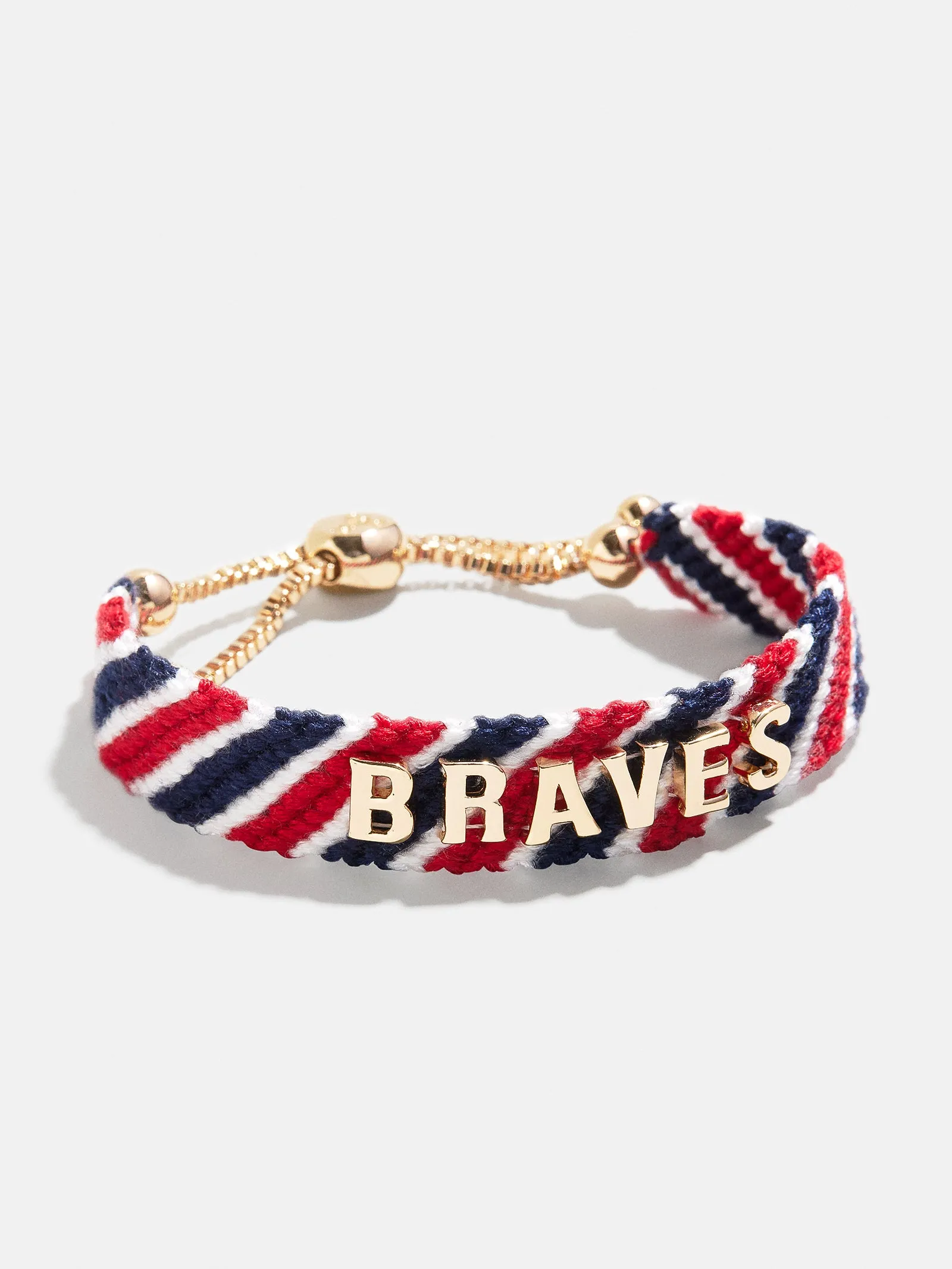 MLB Woven Friendship Bracelet - Atlanta Braves sold by BaubleBar