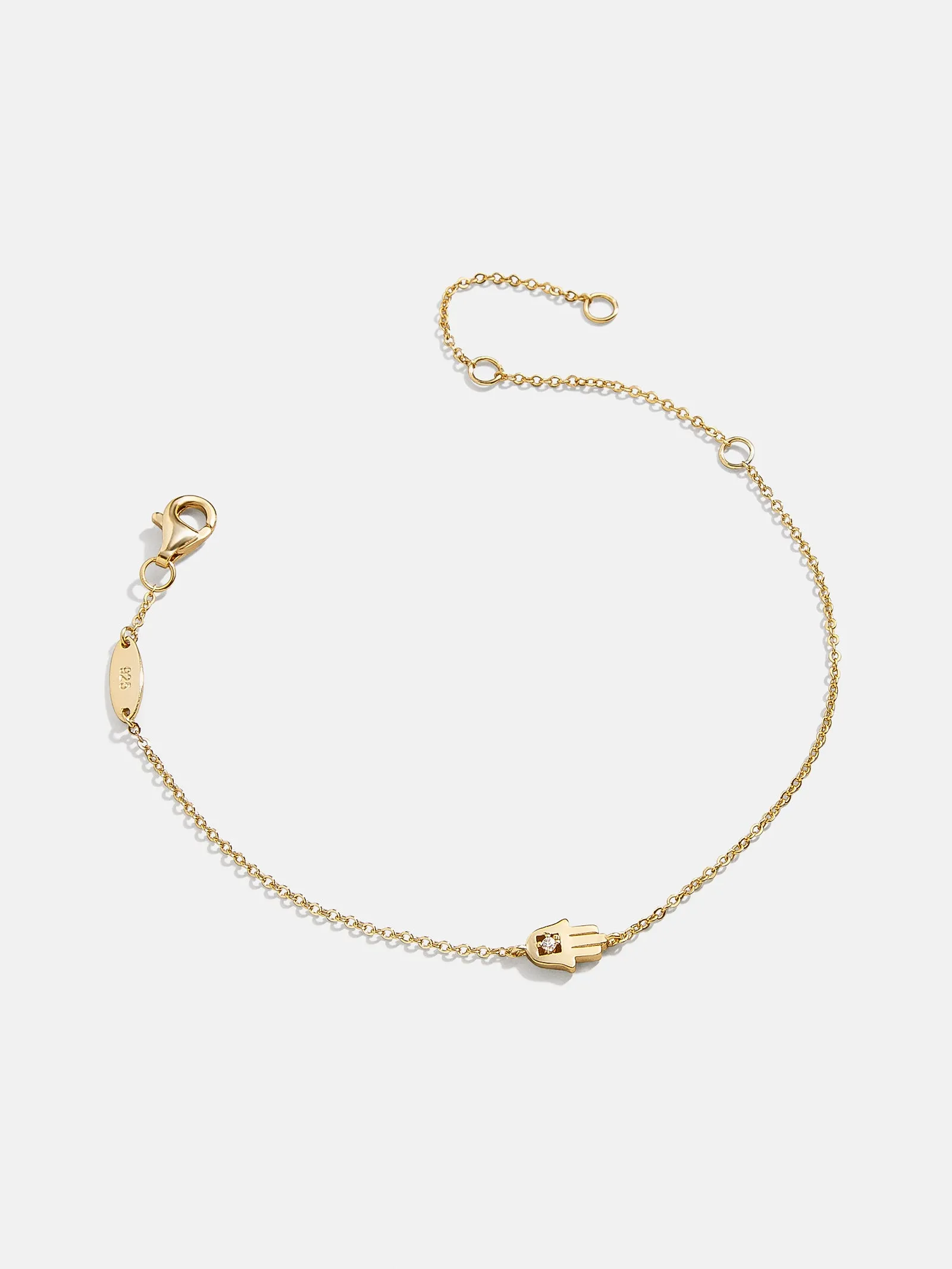 18K Gold Hamsa Bracelet - Hamsa sold by BaubleBar product image thumbnail 3