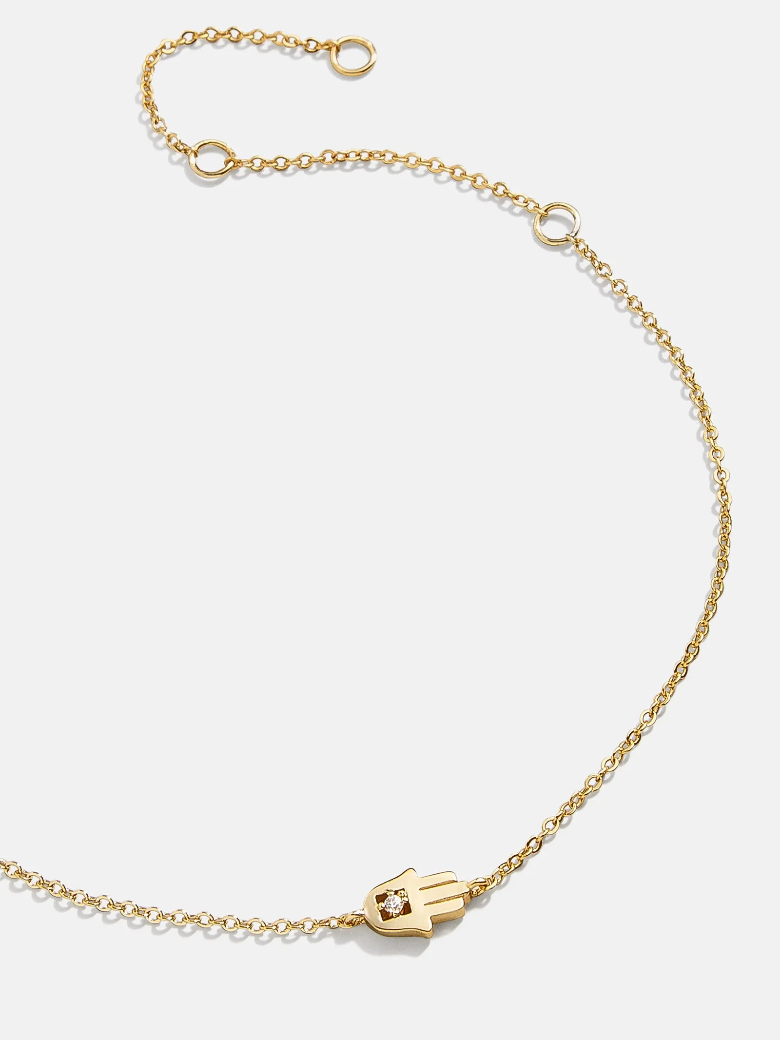 18K Gold Hamsa Bracelet - Hamsa sold by BaubleBar