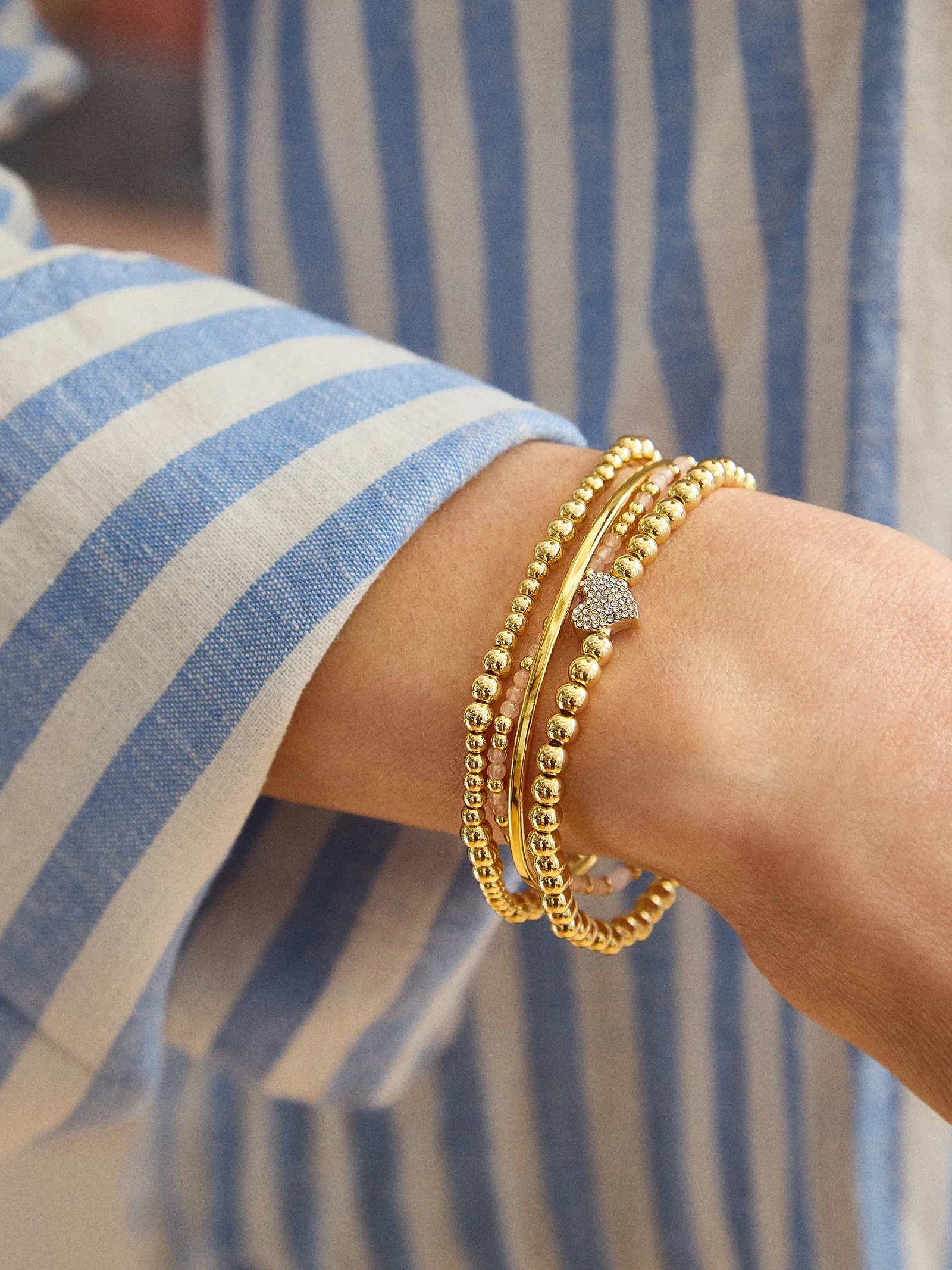 Positivity Pisa Bracelet - Gold sold by BaubleBar product image thumbnail 2