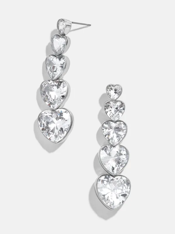 Minette Earrings - Silver sold by BaubleBar