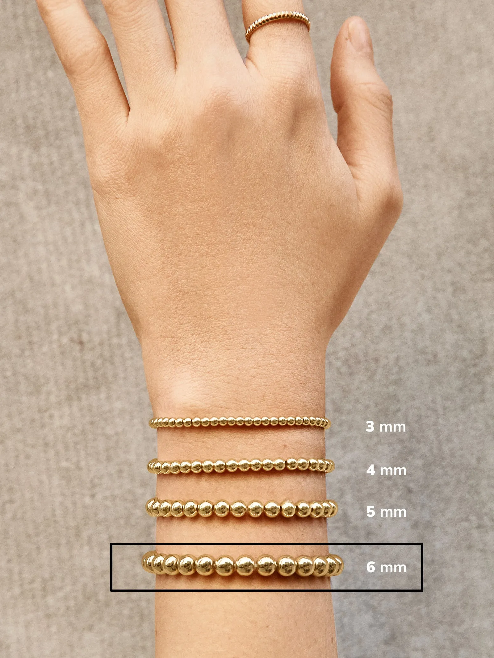 Isabella Bracelet - Gold/Blue sold by BaubleBar product image thumbnail 4