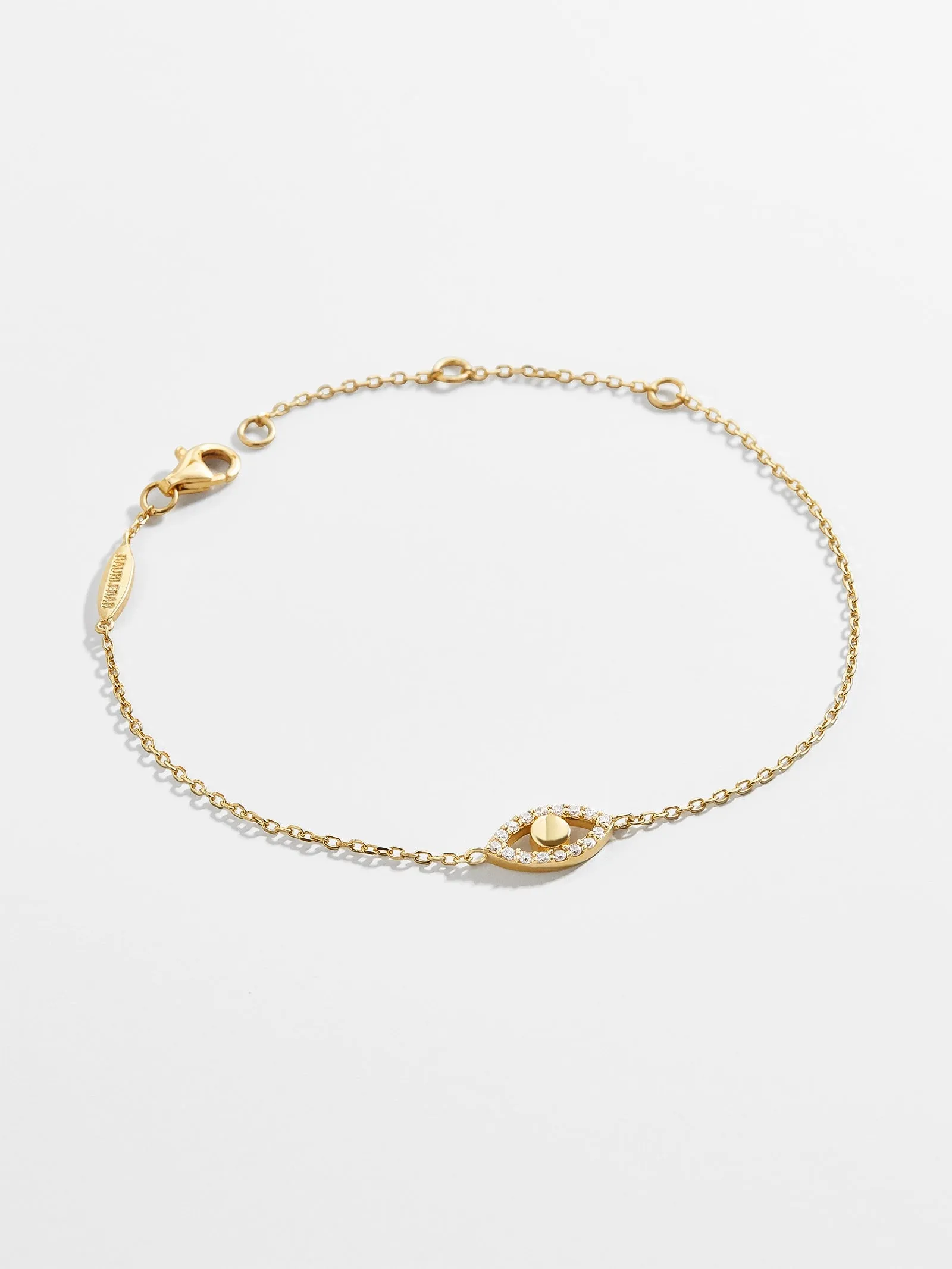 Ojo 18K Gold Bracelet - Evil Eye sold by BaubleBar product image thumbnail 4