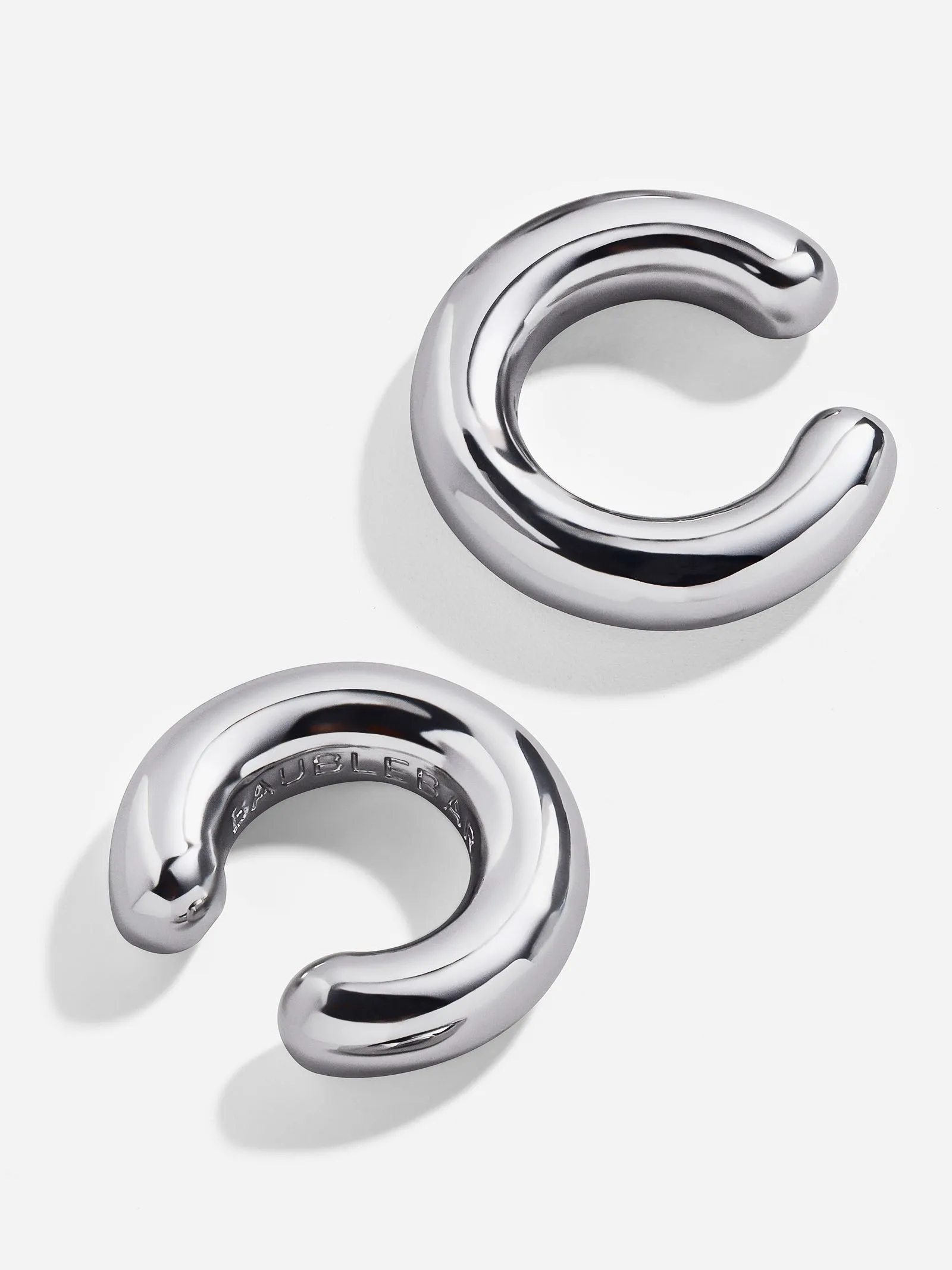 Haydyn Ear Cuff Set - Silver sold by BaubleBar