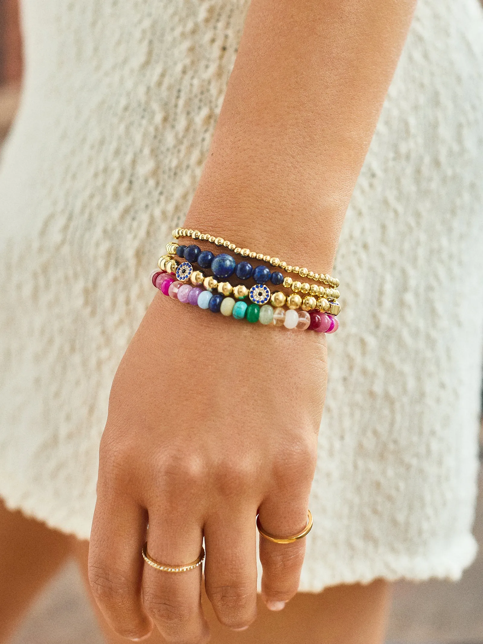 Mikayla Semi-Precious Bracelet - Multi sold by BaubleBar product image thumbnail 2