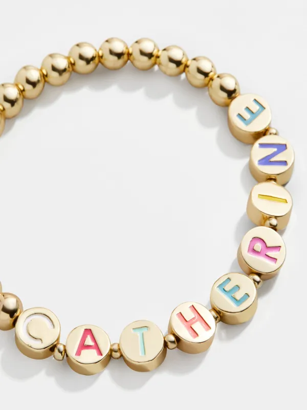 Disc Pisa Custom Bracelet - Multi sold by BaubleBar