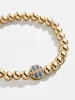 New York Knicks Gold Pisa Bracelet - New York Knicks sold by BaubleBar