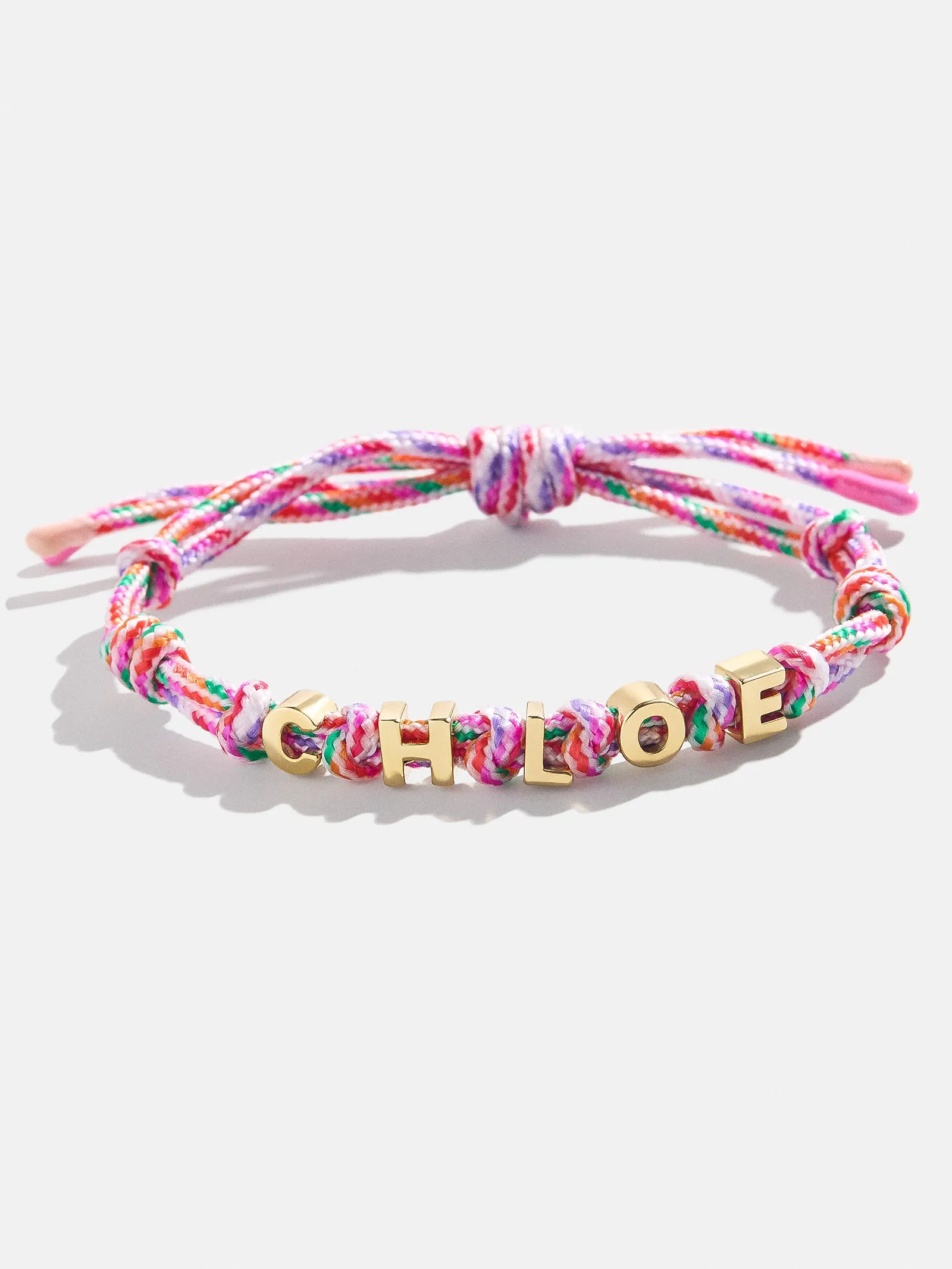Paracord Waterproof Custom Nameplate Bracelet - Multi Fruit Salad sold by BaubleBar