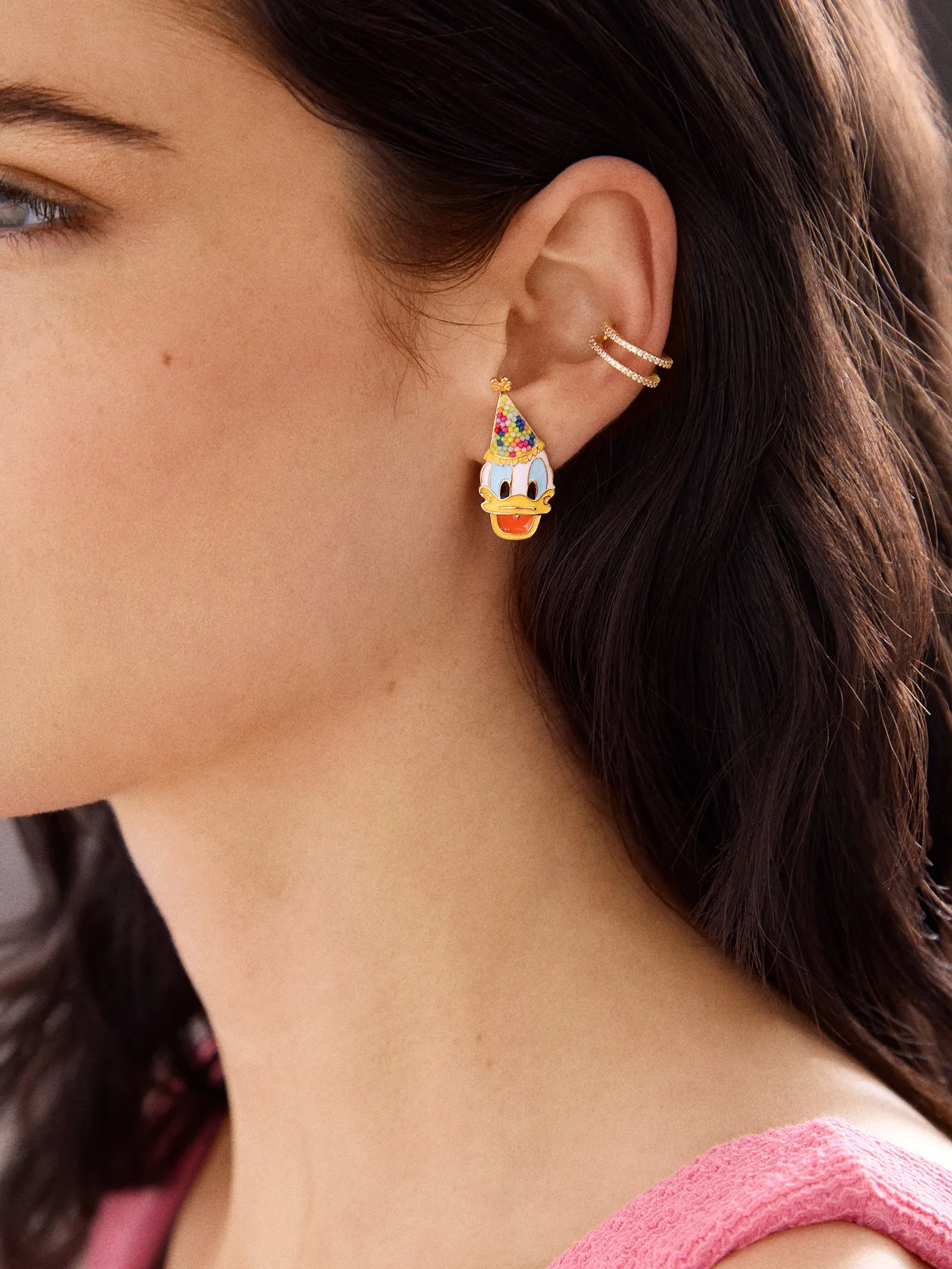 Donald Duck Disney Celebration Earrings - Donald Duck sold by BaubleBar product image thumbnail 2