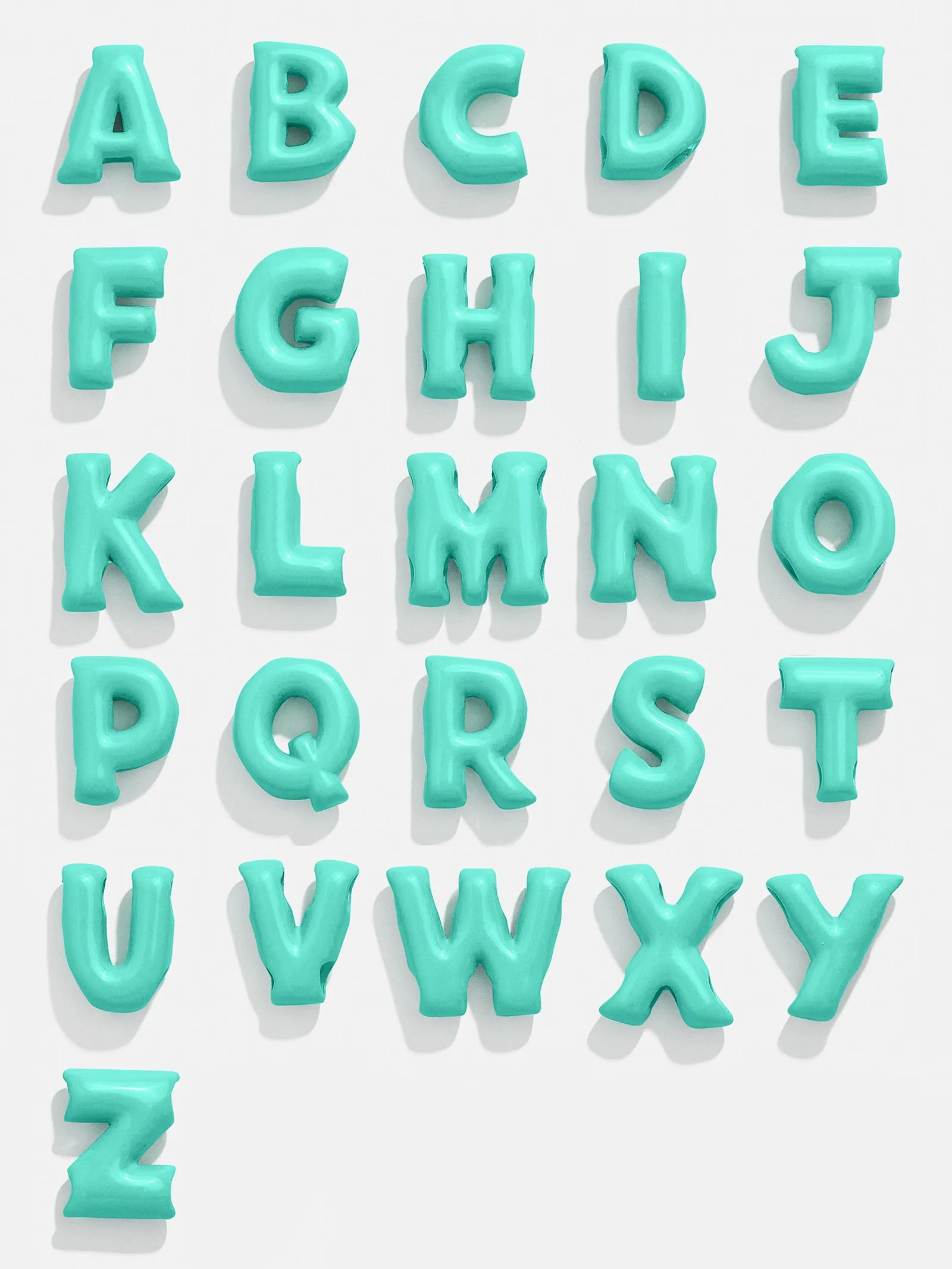 Say It All Custom Jelly Slider Bracelet - Turquoise sold by BaubleBar product image thumbnail 5