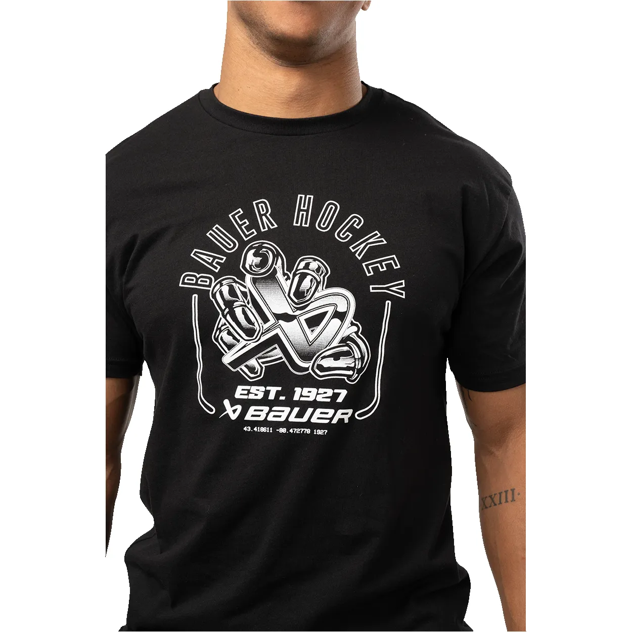 BAUER SHORTSLEEVE ICON GRAB TEE SENIOR sold by Bauer product image thumbnail 2