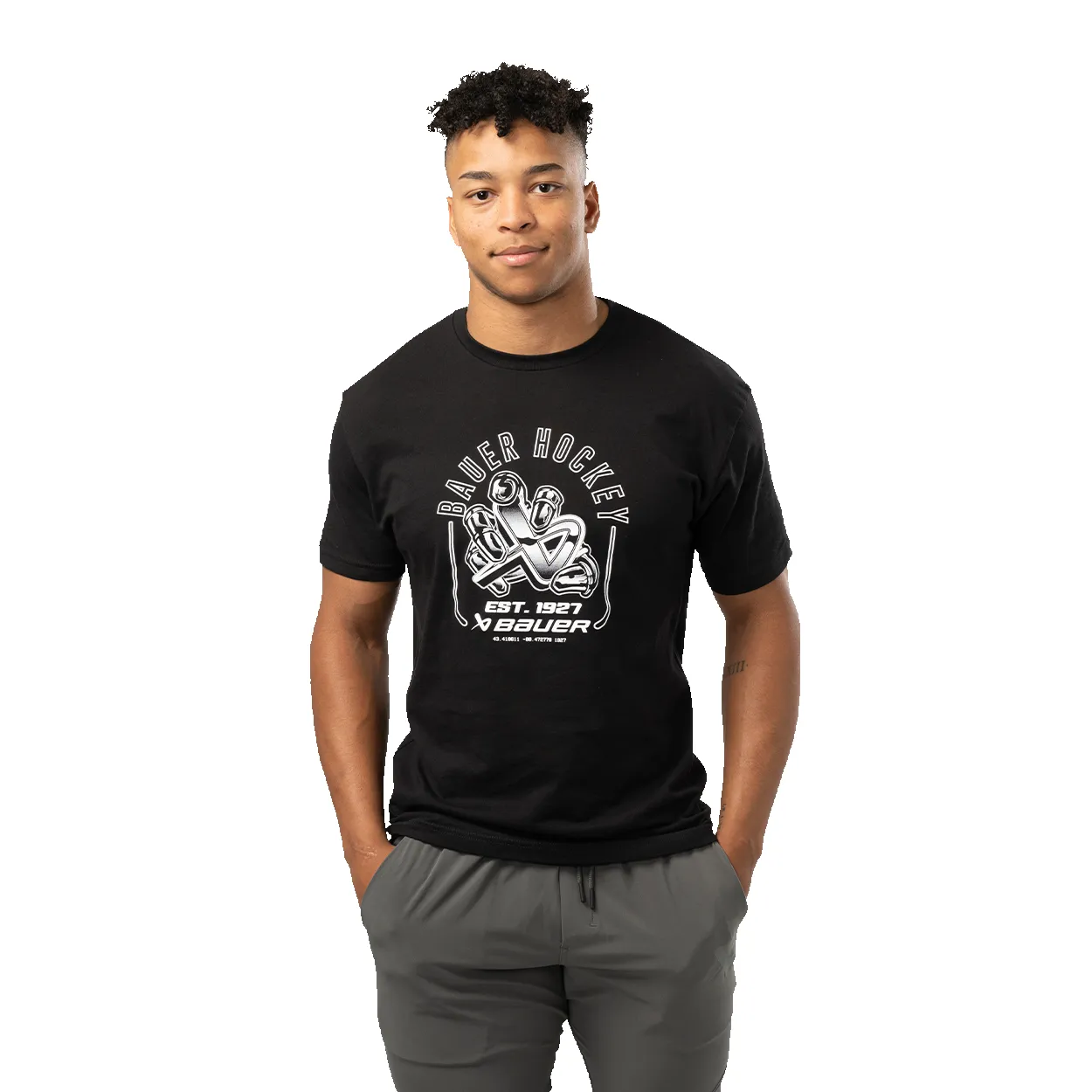 BAUER SHORTSLEEVE ICON GRAB TEE SENIOR sold by Bauer