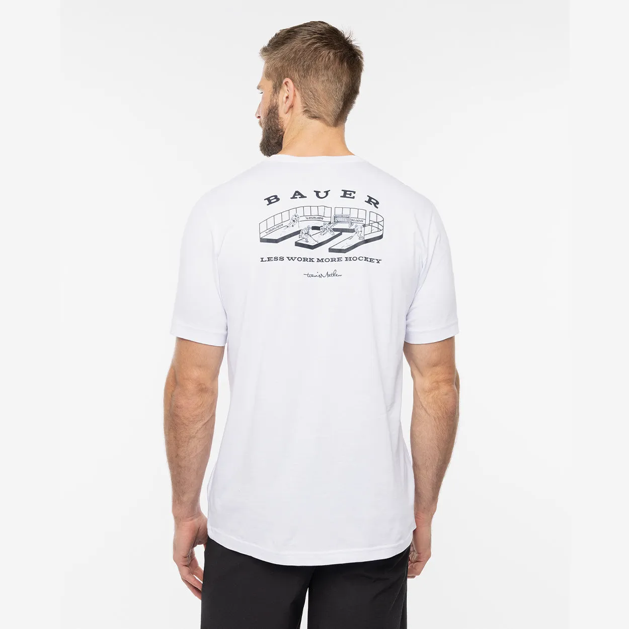 BAUER // TRAVIS MATHEW CHIRPING TEE sold by Bauer product image thumbnail 3