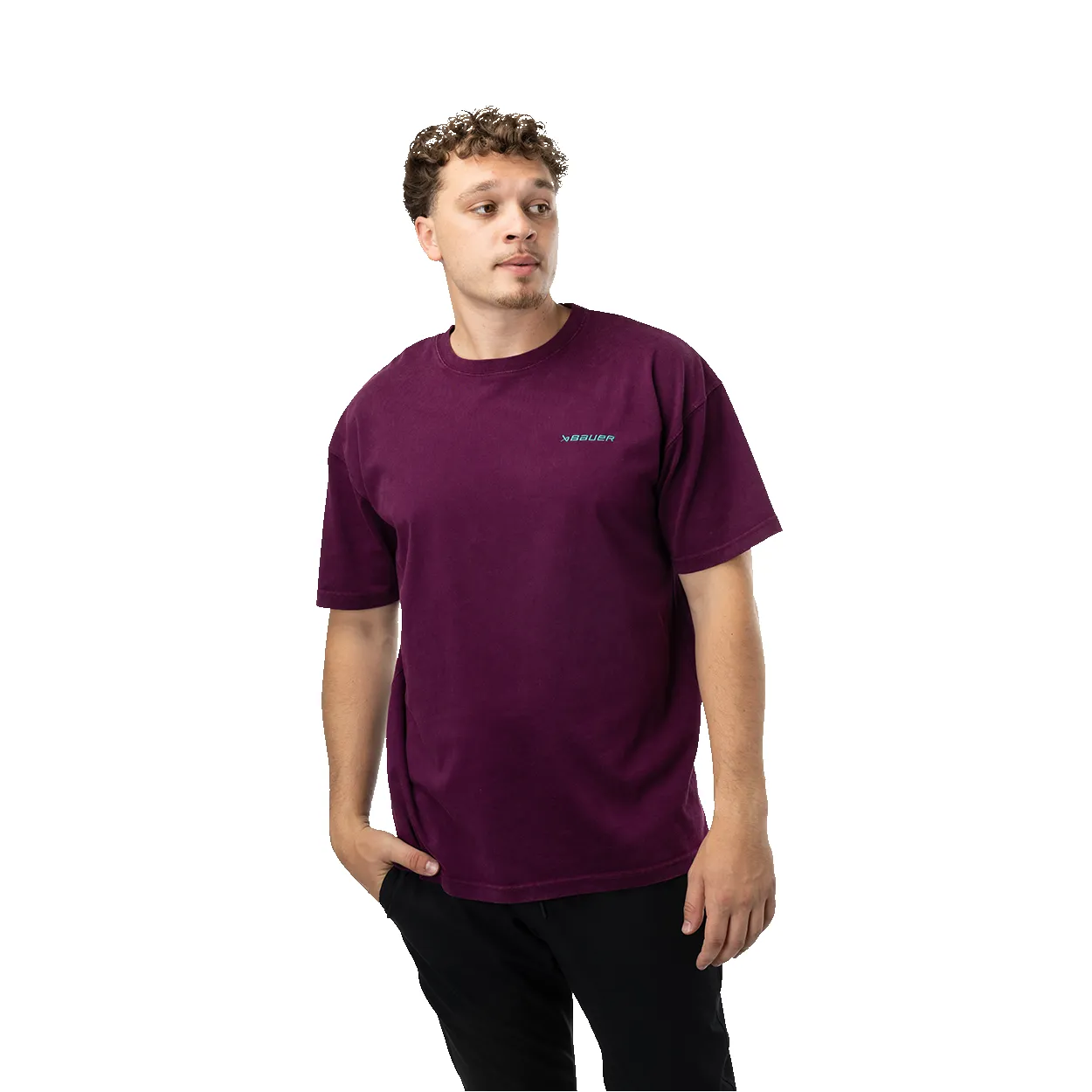 BAUER ROYAL ACIDWASH TEE SENIOR sold by Bauer