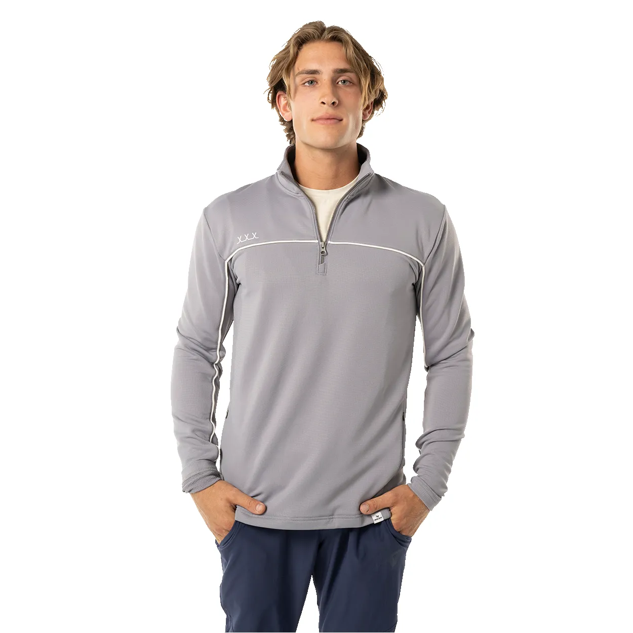 BAUER FLC 1/2 ZIP GREY sold by Bauer