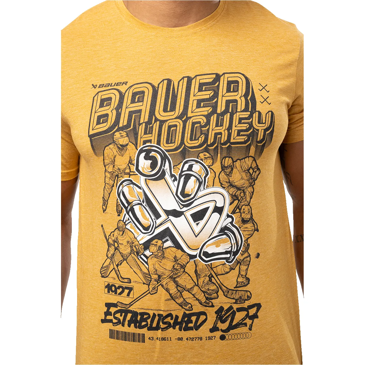 BAUER SHORTSLEEVE ICON SKATER TEE SENIOR sold by Bauer product image thumbnail 3