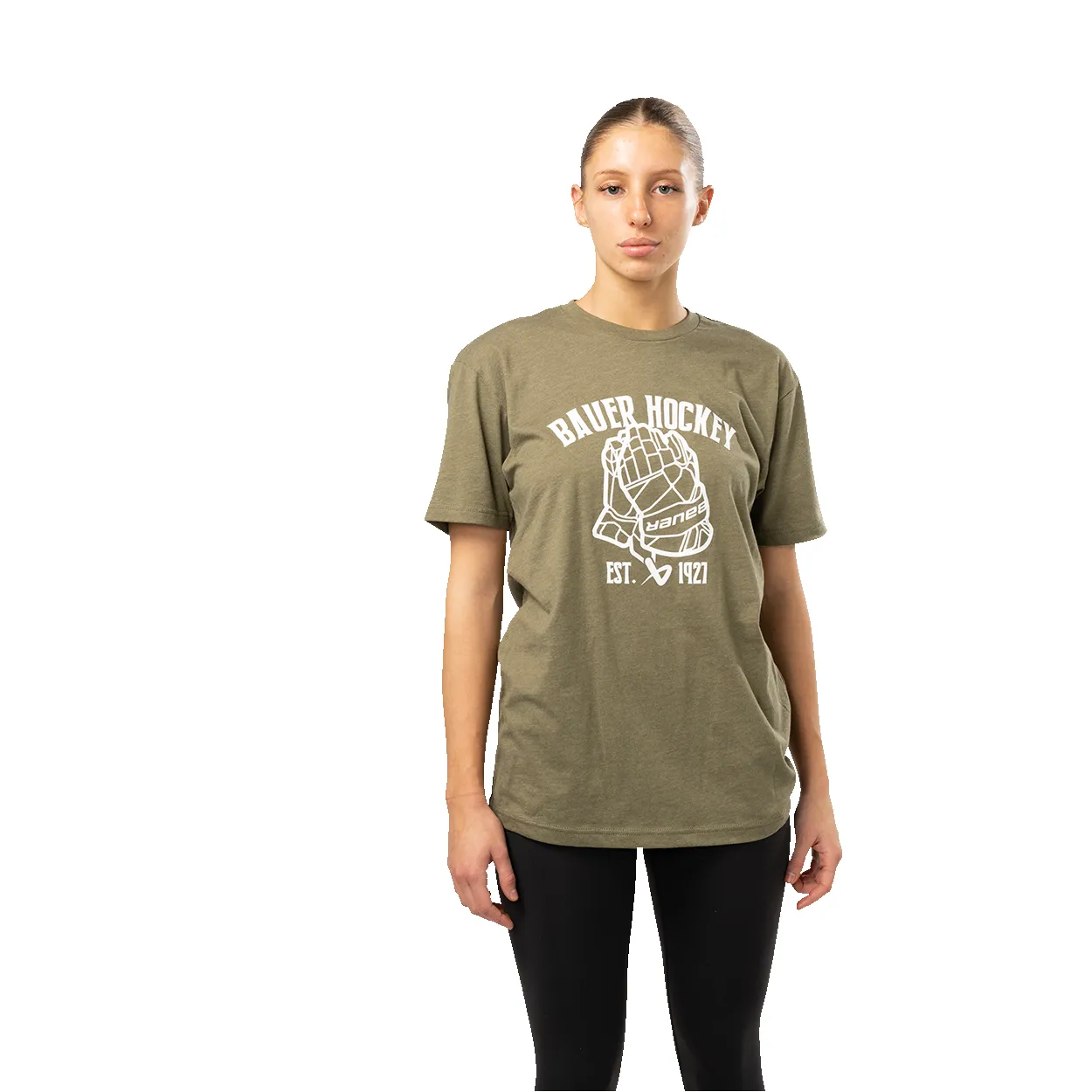 BAUER SHORTSLEEVE HOCKEY GLOVE TEE SENIOR sold by Bauer product image thumbnail 2