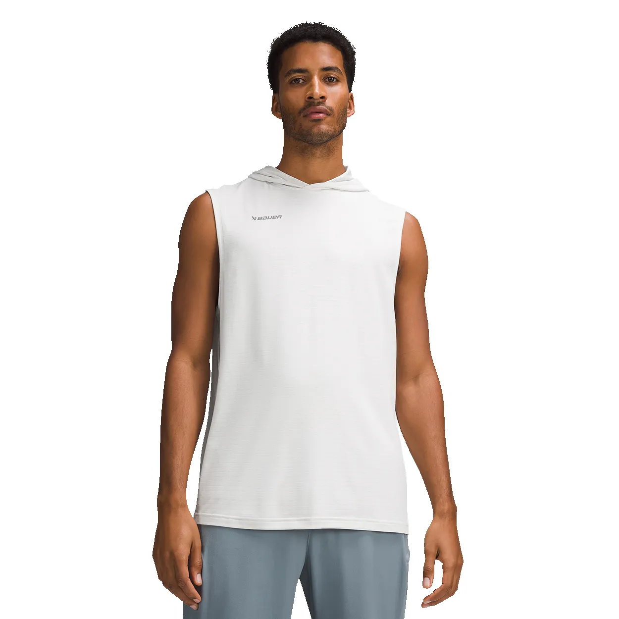 BAUER // lululemon LICENSE TO TRAIN SLEEVELESS HOODIE sold by Bauer