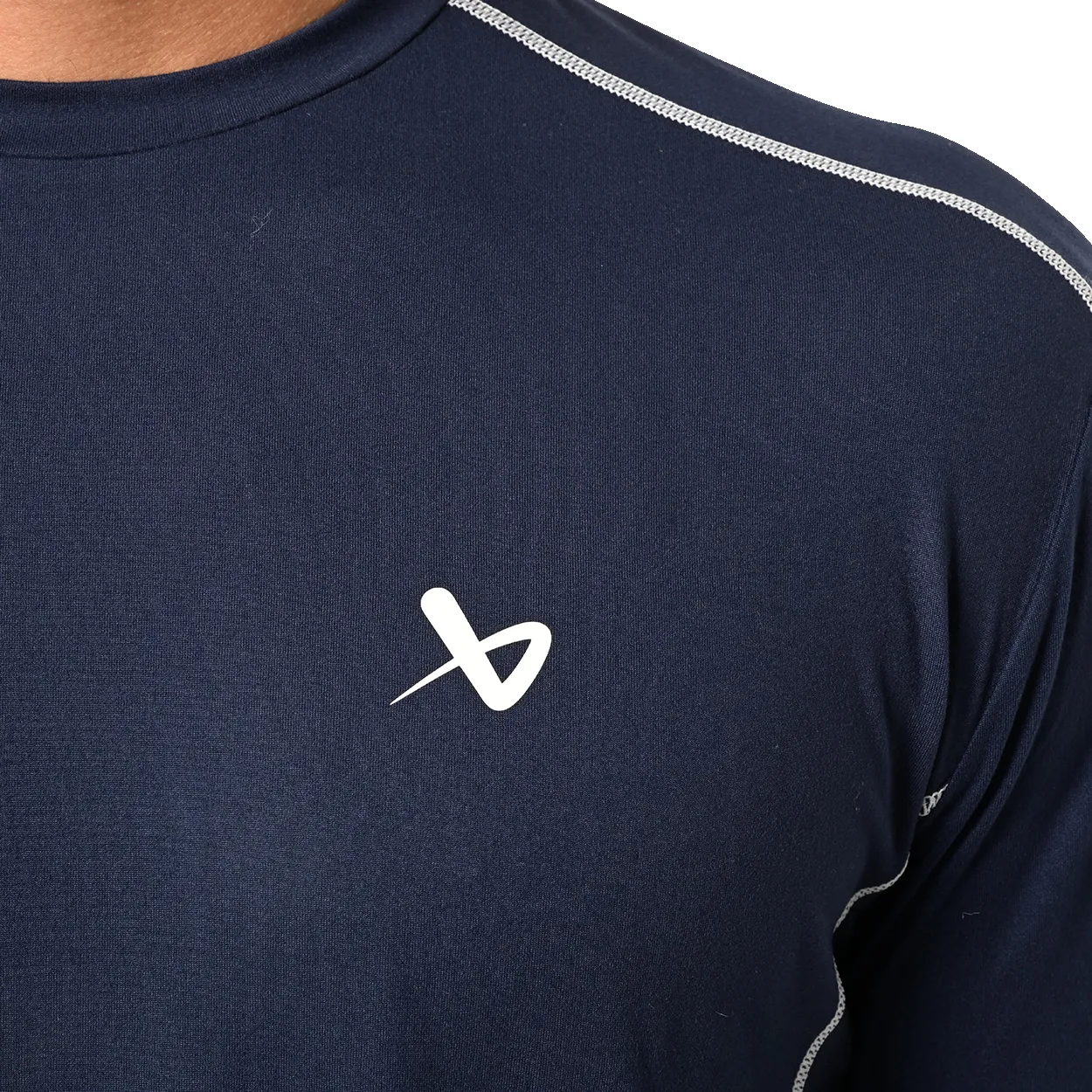 BAUER FLC LONGSLEEVE TRAINING SHIRT NAVY sold by Bauer product image thumbnail 2