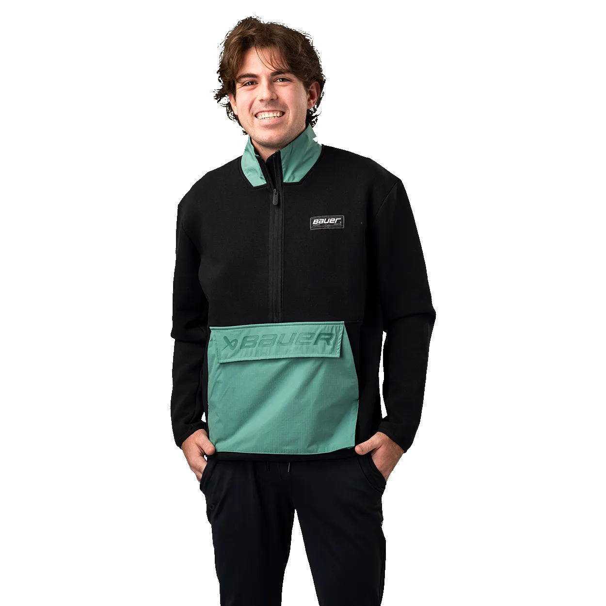 BAUER KNIT MIX 1/2 ZIP SENIOR sold by Bauer product image thumbnail 3