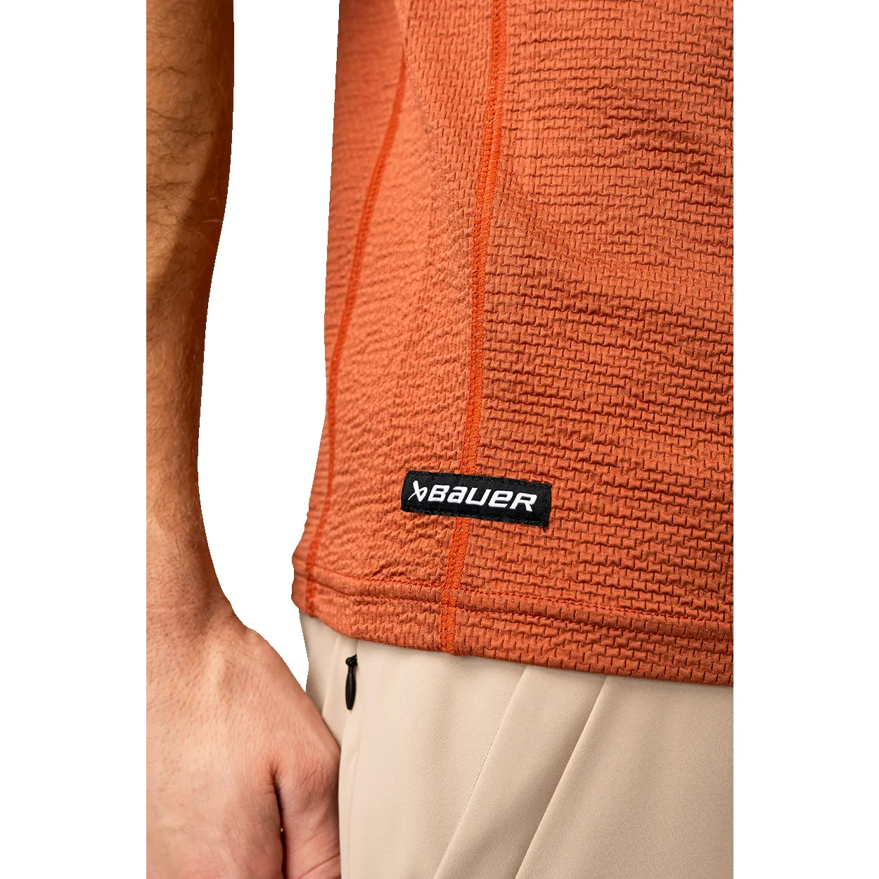 BAUER FLC TEXTURED TECH TEE SENIOR sold by Bauer product image thumbnail 5