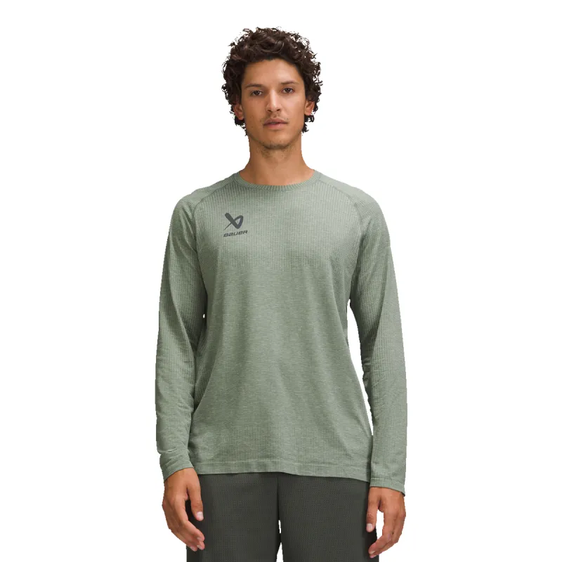 BAUER lululemon METAL VENT LONGLSLEEVE made by Bauer
