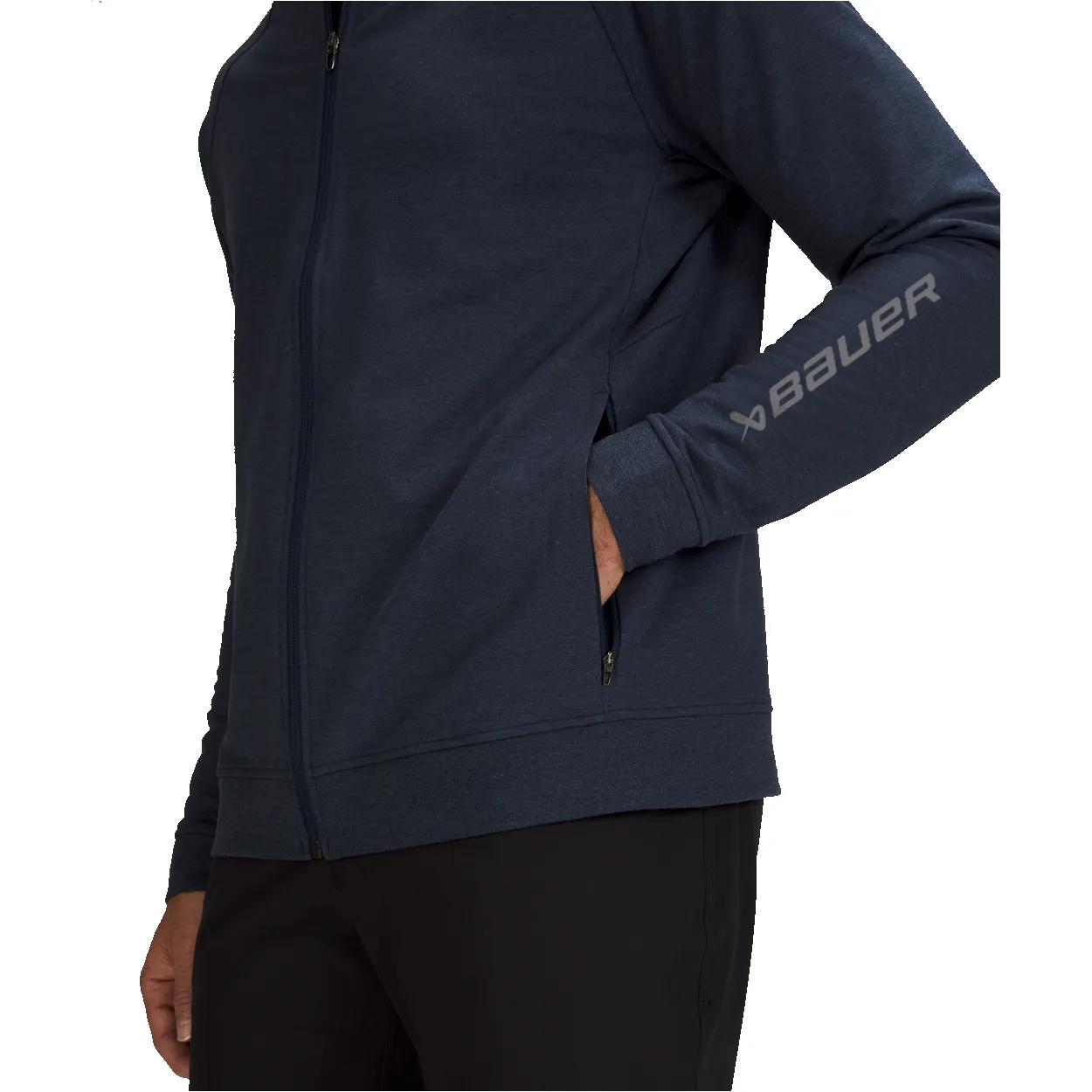 BAUER // lululemon CITY SWEAT FULLZIP HOODIE sold by Bauer product image thumbnail 4