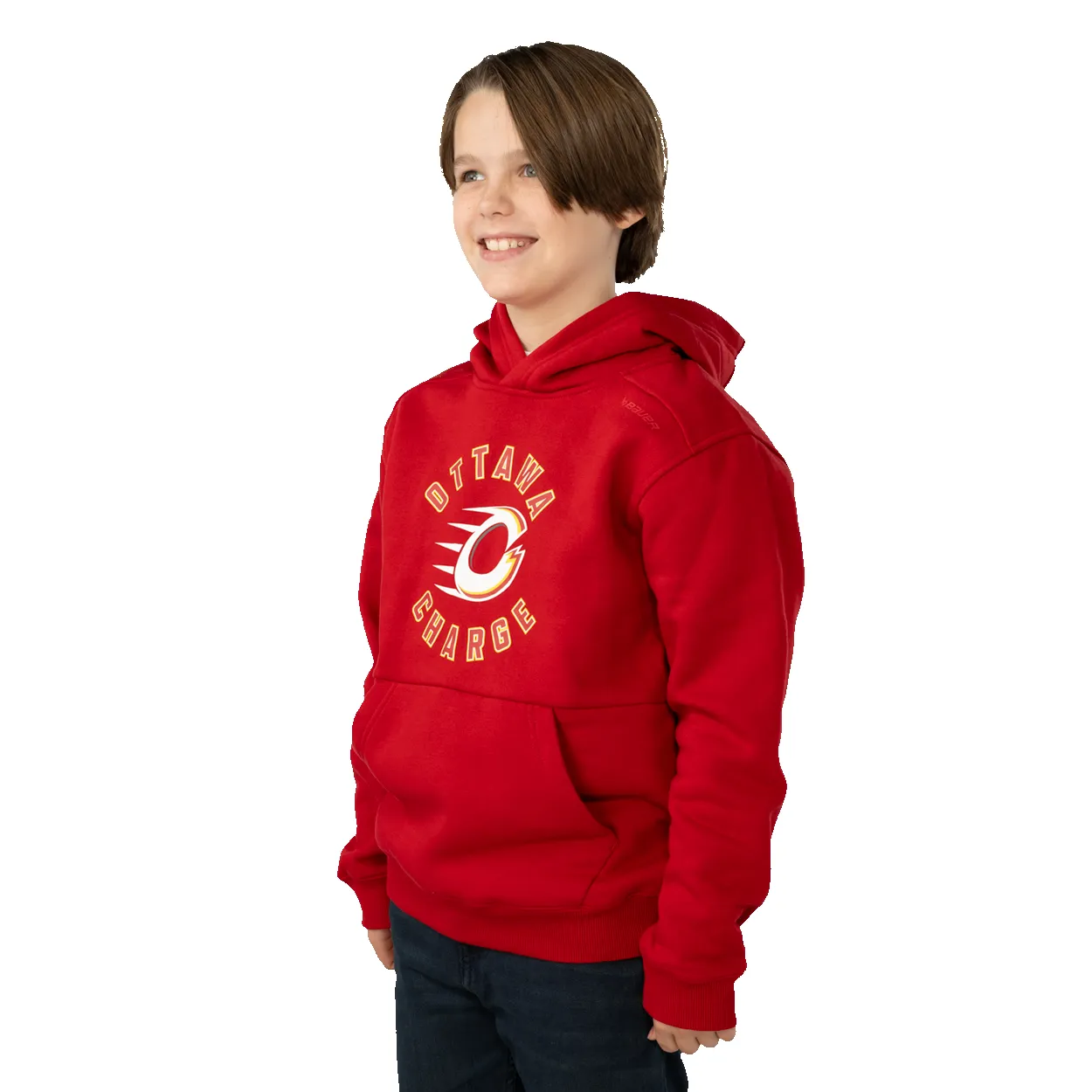 BAUER PWHL TEAM ULTIMATE HOODIE YOUTH OTTAWA CHARGE sold by Bauer product image thumbnail 2