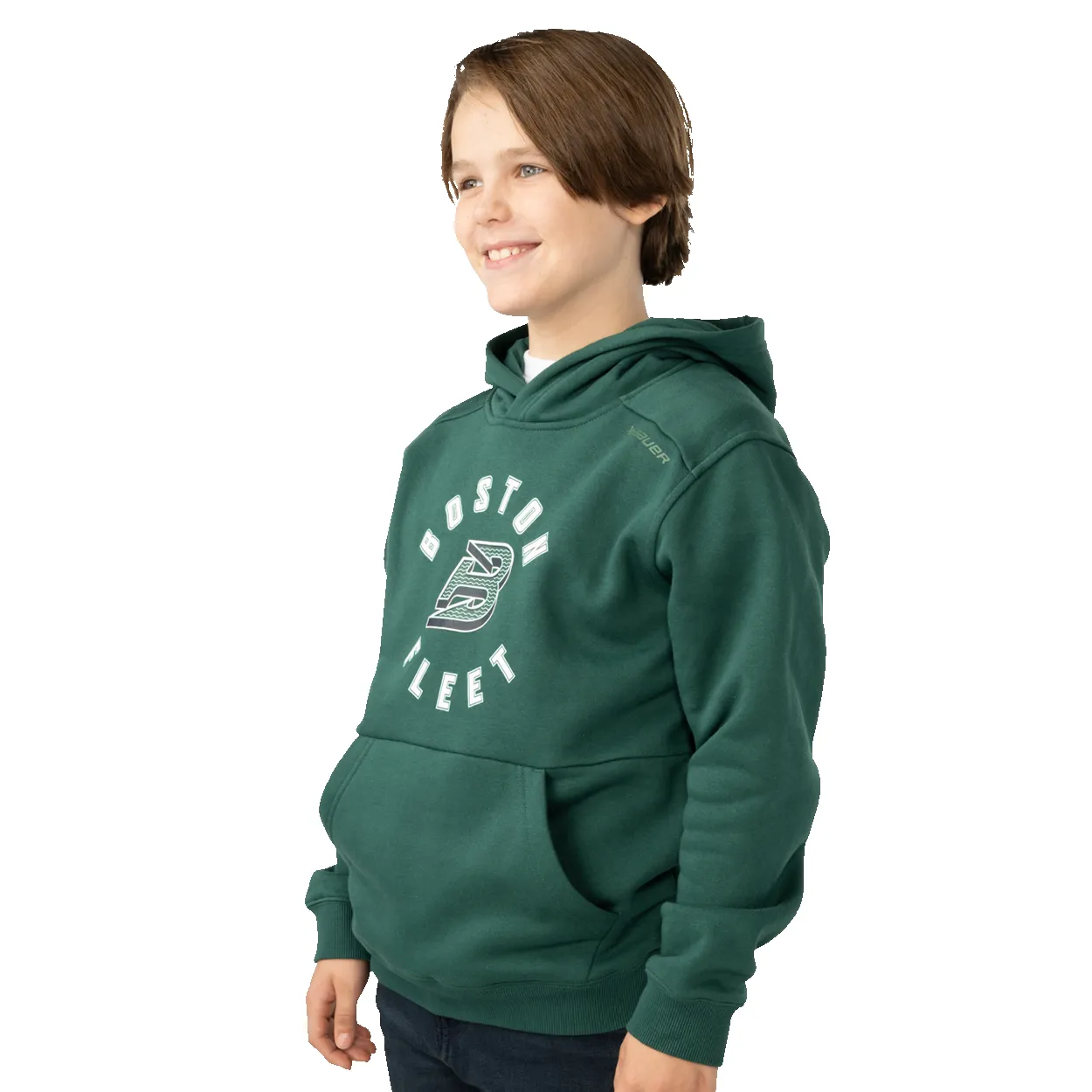 BAUER PWHL TEAM ULTIMATE HOODIE YOUTH BOSTON FLEET sold by Bauer product image thumbnail 2