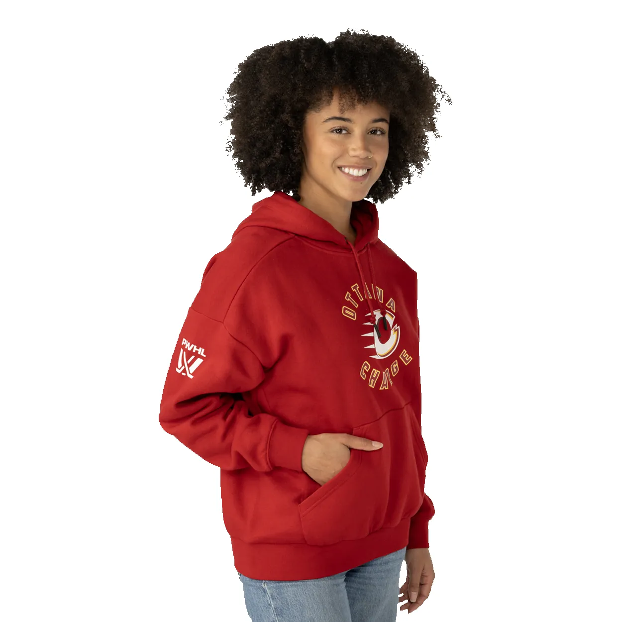 BAUER PWHL TEAM ULTIMATE HOODIE WOMENS OTTAWA CHARGE sold by Bauer product image thumbnail 5