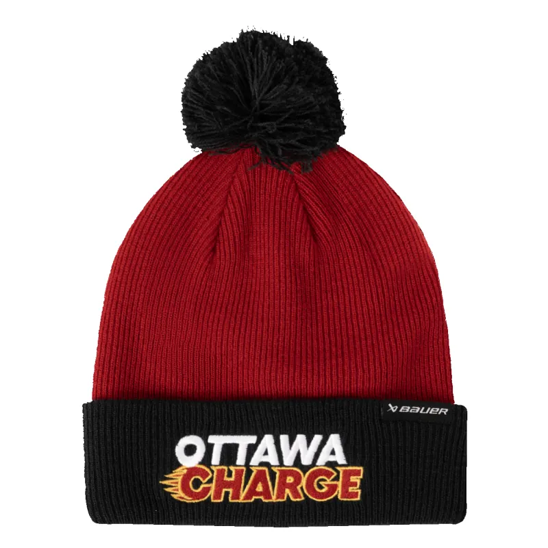 BAUER PWHL KNIT POM MENS OTTAWA CHARGE made by Bauer