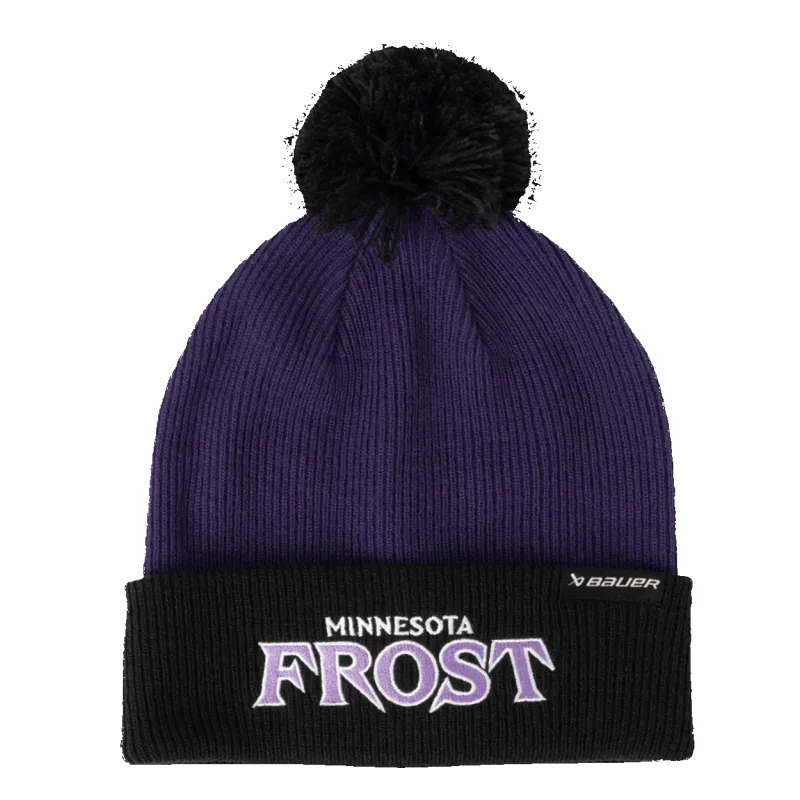 BAUER PWHL KNIT POM MENS MINNESOTA FROST sold by Bauer