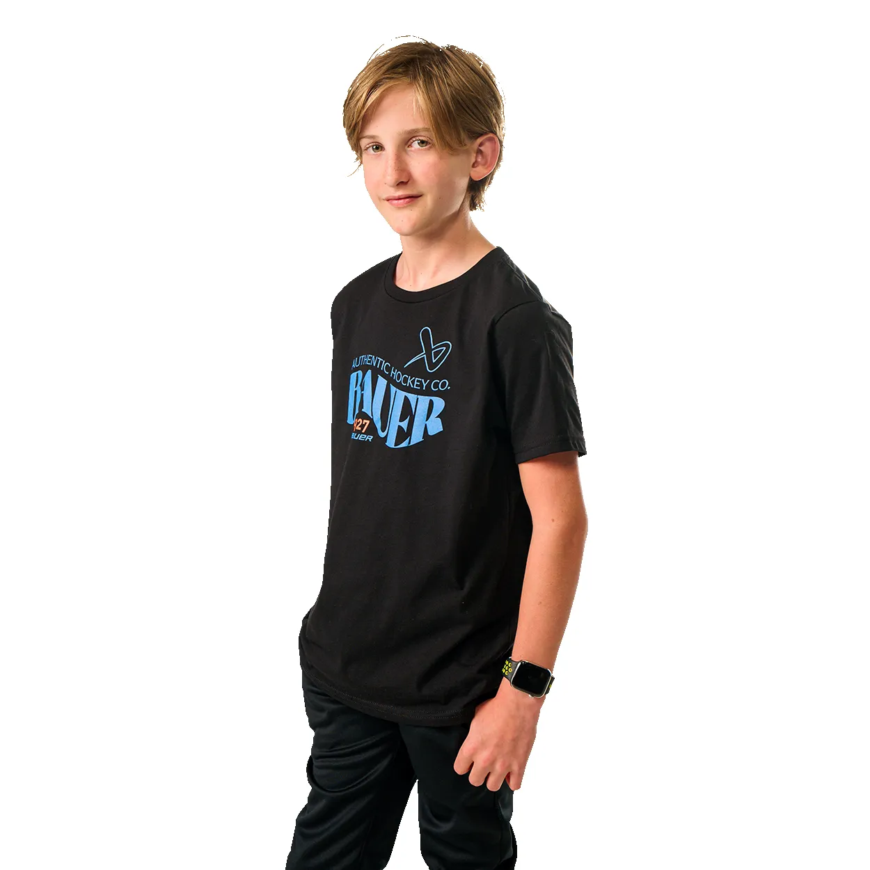 BAUER WAVE GRAPHIC TEE YOUTH sold by Bauer product image thumbnail 2